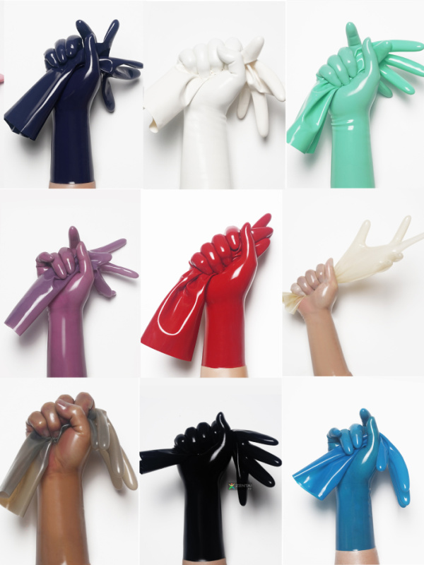 Latex seamless gloves GL001
