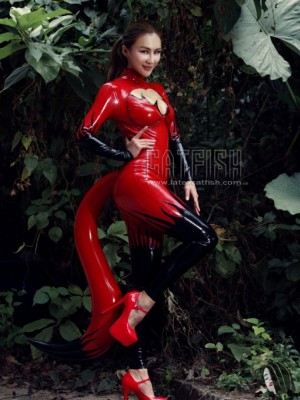 výprodej - Latex Catsuit CANV967